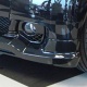 front spoiler mat black