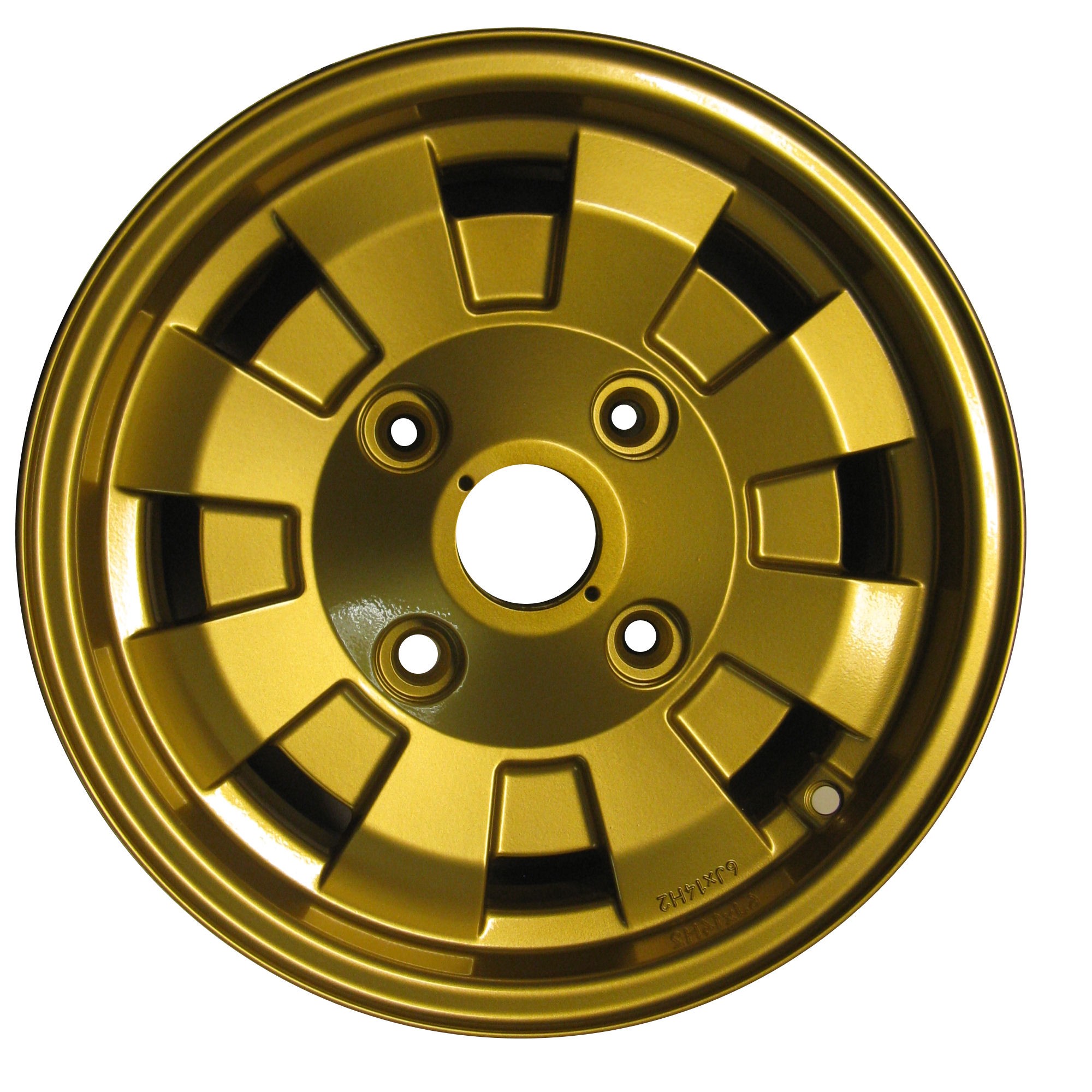 Cerchione in alluminio 6x14 oro