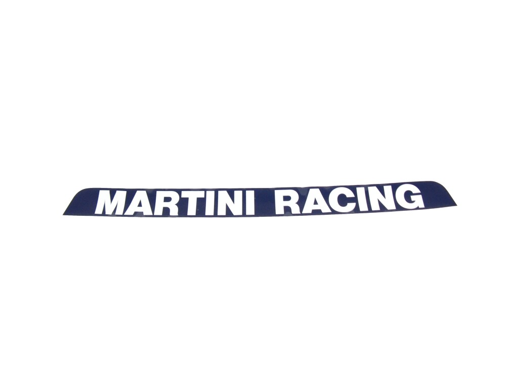 Adesivo MARTINI RACING parabrezza integrale