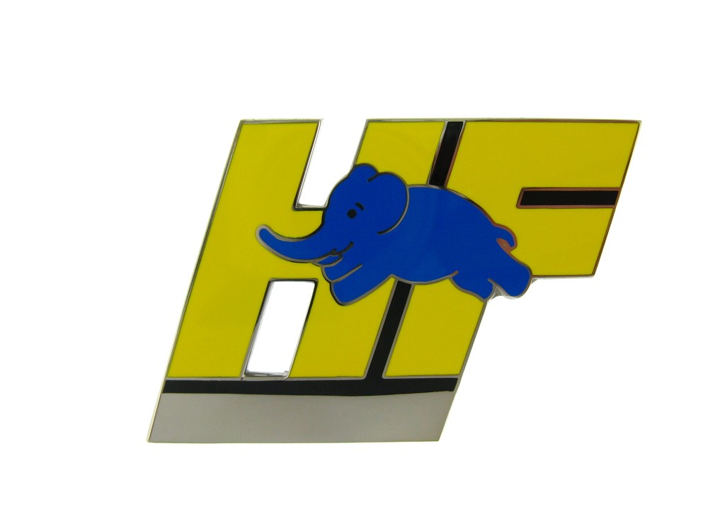 Stemma HF griglia radiatore elefantino blu