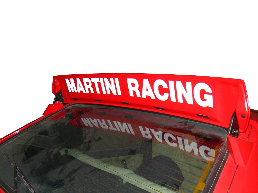 Adesivo MARTINI RACING alettone sotto