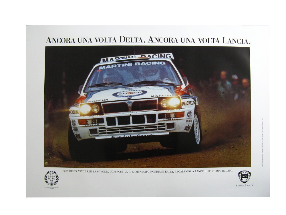 Poster Delta EVO Martini