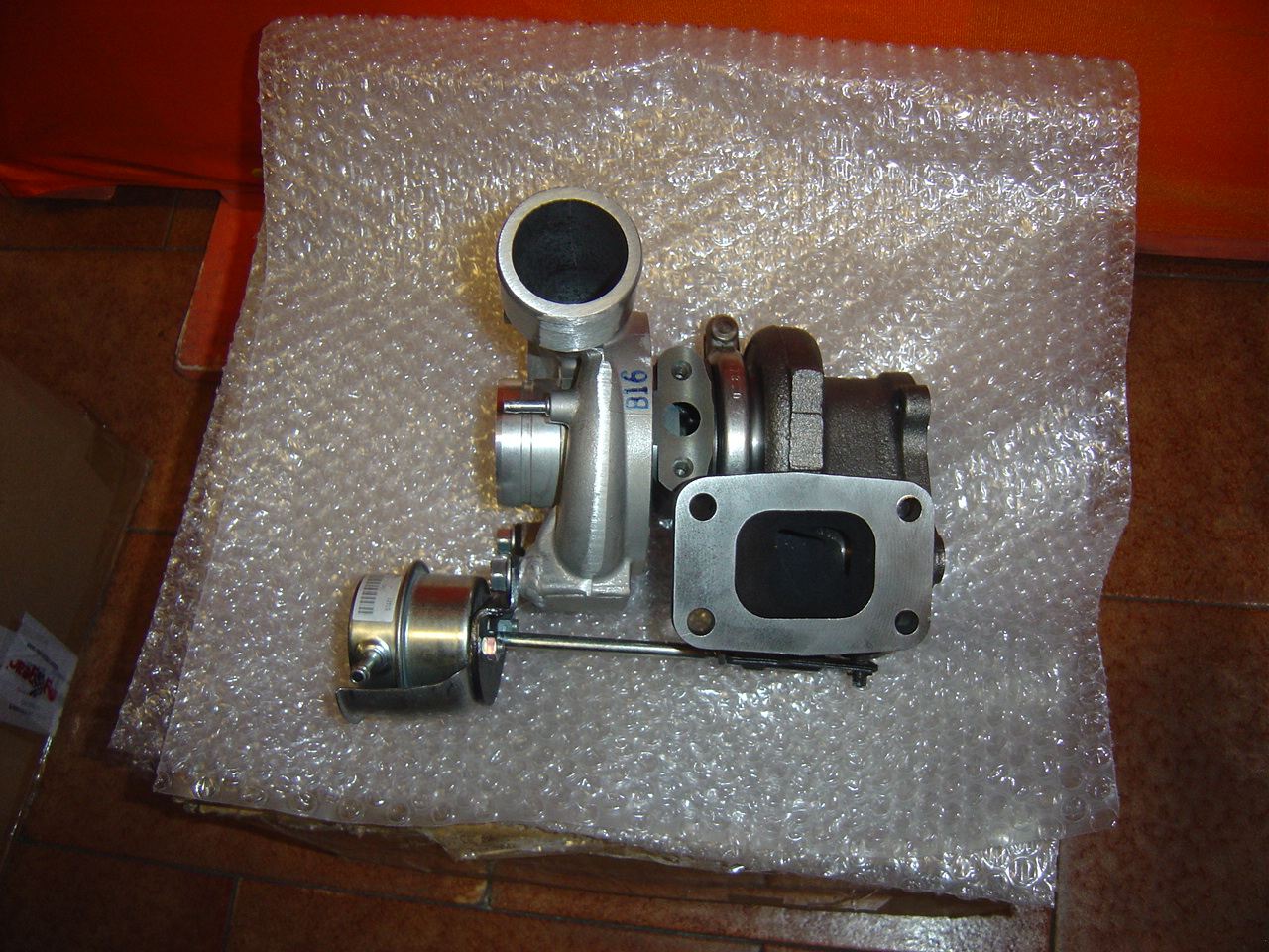 kit turbo collettore & downpipe x abarth 240cv