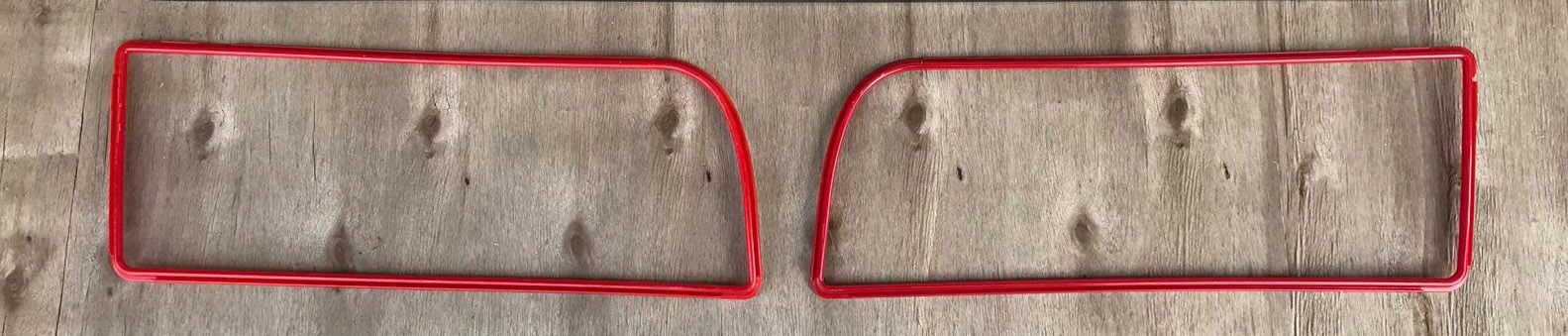 CARROZZERIA cornici profilo rosso mascherina delta integrali