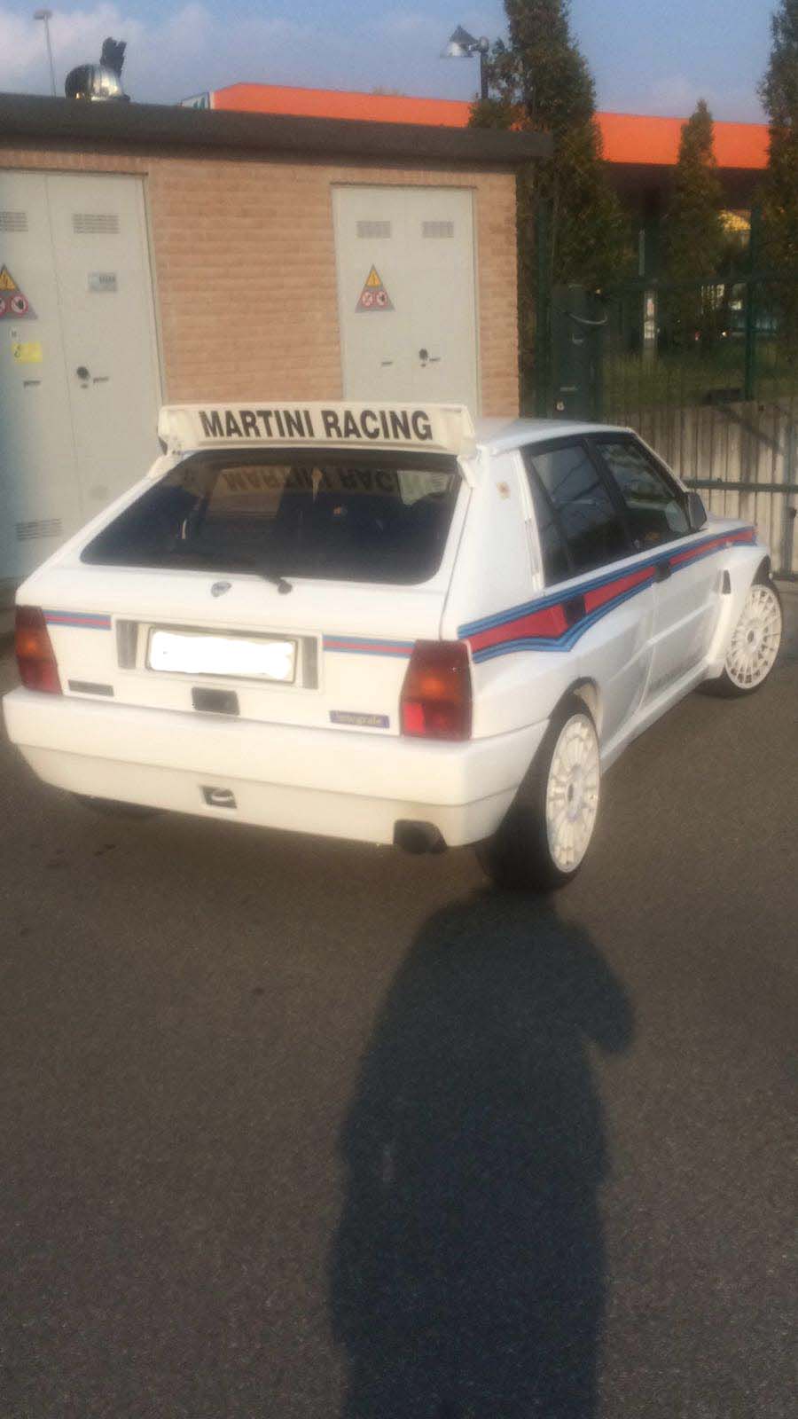 Lancia delta evo giallo ginestra