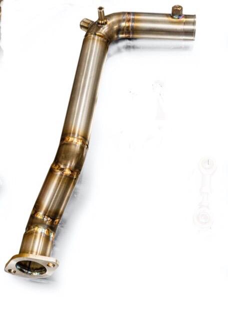 Tubo pompa acqua modificato inox punto gt