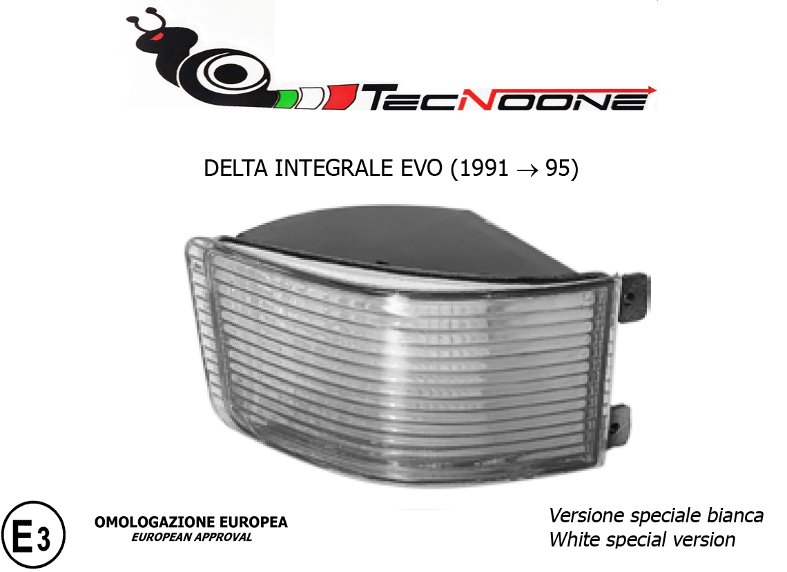 frecce frontali paraurti BIANCHE integrale EVO 82468813 82468814