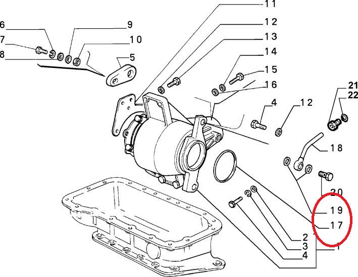 Kit revisione differenziale anteriore lancia delta integrale 88-